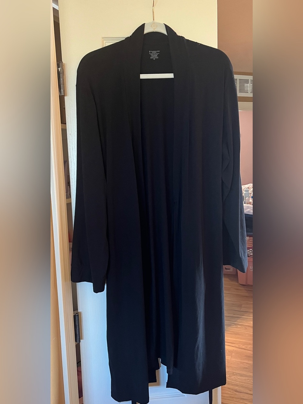 ThirdLove Black Breezy Robe - XL
